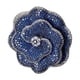 thumbnail image 4 of Anillos abiertos de moda, elegantes joyas de metal grandes tridimensionales. Azul, 4 of 9