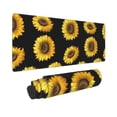 thumbnail image 2 of Pofeuu Sunflower (2) Print Desk Mat for Keyboard and Mouse，Computer Desk Matt for Desktop，Large Mouse Pad for Desk，Desk Pads on Top of Desks 12x31.5in, 2 of 8