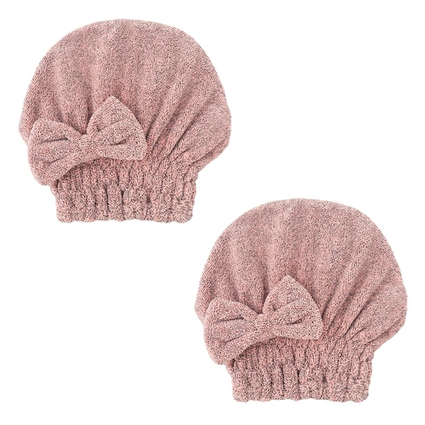 Toalla de microfibra para el cabello, paquete de 2 para mujer