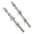 thumbnail image 1 of 2x Tuercas de Ala de Mariposa para Buceo, Tornillos Duraderos de Mariposa para Buceo, Tornillo de Sujeción Portátil, Tornillos Largos para Equipo de E kusrkot Tornillo de tuercas de mariposa, 1 of 8