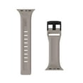 thumbnail image 2 of UAG Apple Watch Band 42/41/40mm, Soft-touch Silicone Adjustable Replacement Strap iWatch Series 11/10/9/8/7/6/5/4/SE3/SE2/SE, Scout Titanium, 2 of 7