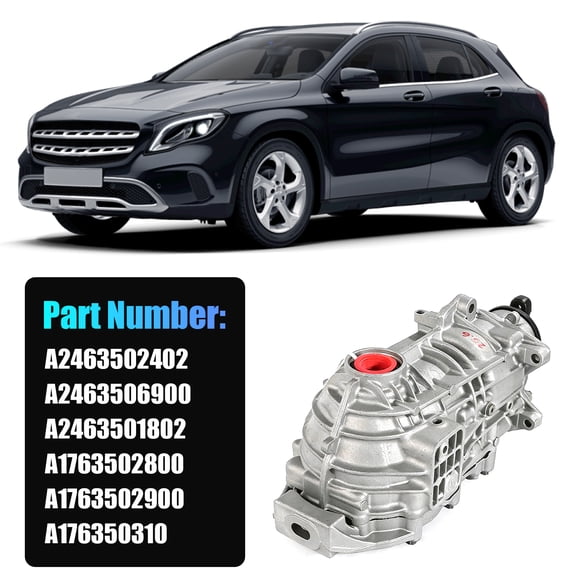 Remanufactured Woudy Rear Differential Assembly, for Mercedes CLA45 AMG A250 B250 4Matic, Replace A2463502402