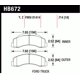Hawk Plaquette de Frein Performance HB672Y.714 – image 1 sur 5