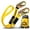 KS7707 COPPERHEAD, variant on KwikSafety (Charlotte, NC) TAIPAN Single Leg (1 PACK) 6’ Flat Safety Lanyard (External Shock Absorber) OSHA ANSI Fall Arrest Restraint Protection Equipment Construction PPE Arborist Roofing Gear