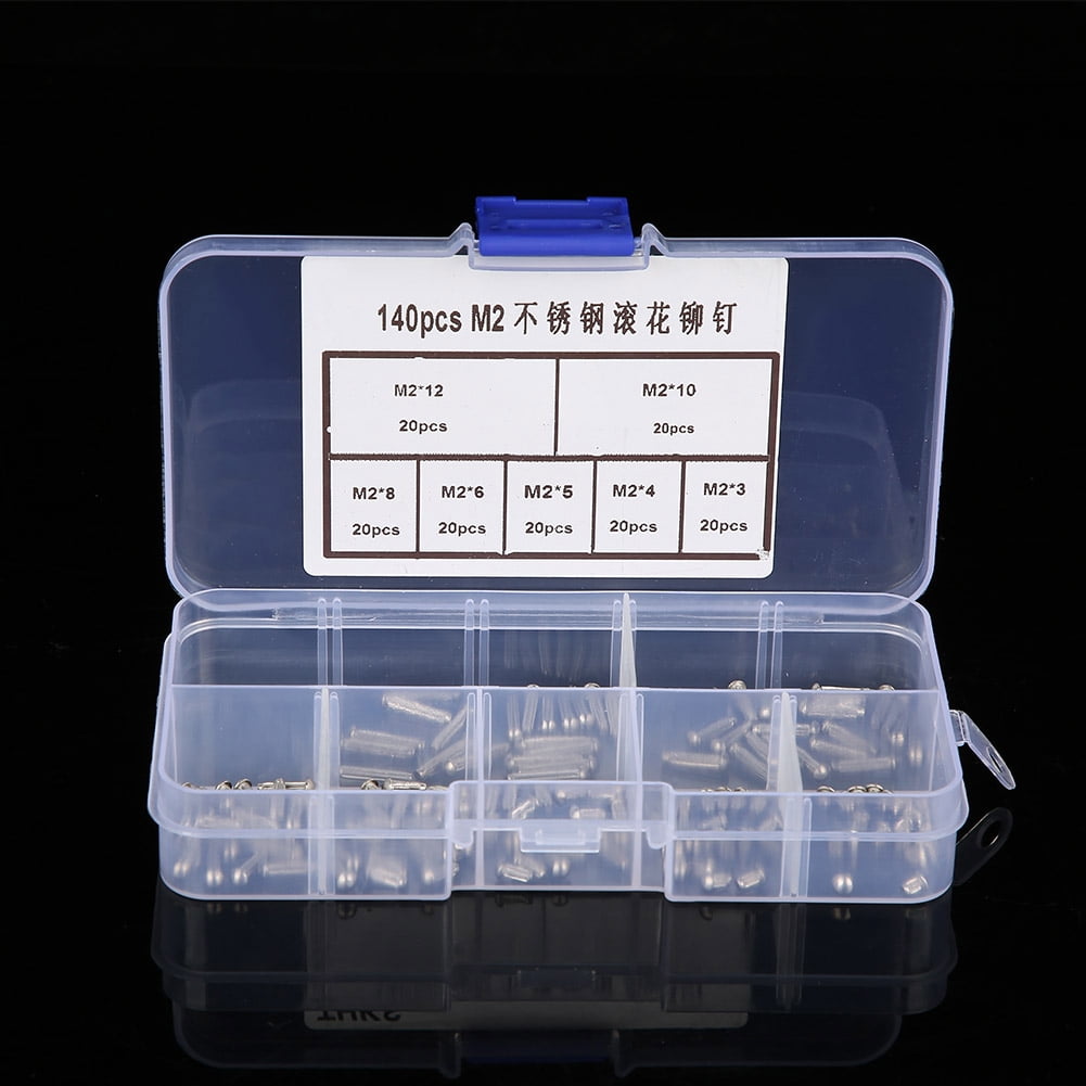 Rivet, Knurled Shank Rivet, Round Head Stainless Steel Connection For