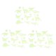 thumbnail image 1 of 39 x Pegatina Fluorescente de Estrellaio Brillar En La Oscuridad, 1 of 5