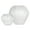 Frosted, variant on American Art Decor Sea Scallops Misted Glass Vase Set - 11.4" x 8.6"