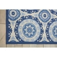 thumbnail image 4 of Nourison Sun N' Shade Indoor/Outdoor Navy 5'3" x 7'5" Area Rug, (5x7), 4 of 6