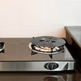 thumbnail image 4 of TAILTOSS Heat Transfer Plate For Gas Stove Aluminum Black 1Pack, 4 of 8