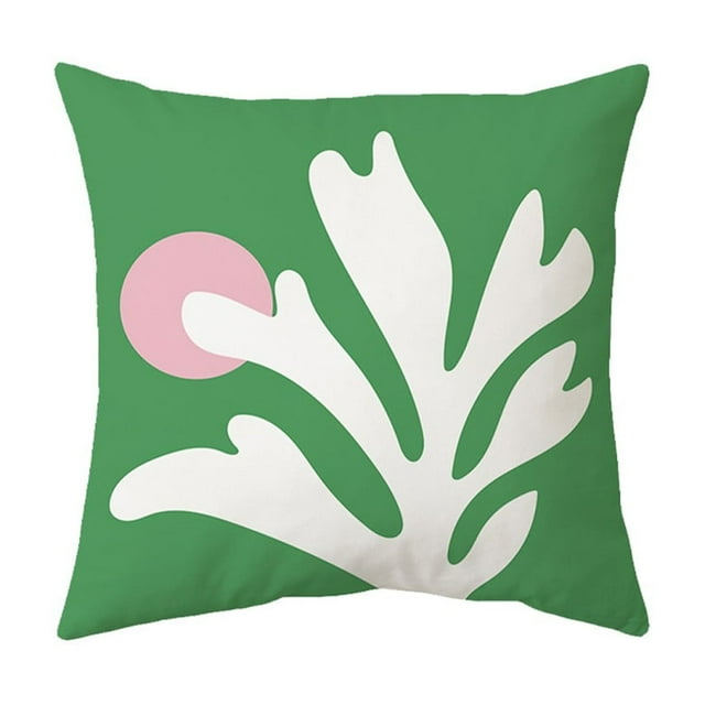 Bohemian Style Pillow Set Office Cushion Botanical Printed Pillow Cushion Sofa Pillow Bed Backrest