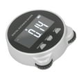 thumbnail image 4 of Electronic Rolling Ruler, Compact Multifunctional Digital Measuring Tape 199.999m ABS Silver Black  For Cylindrical Diameter For Straight Line, 4 of 8