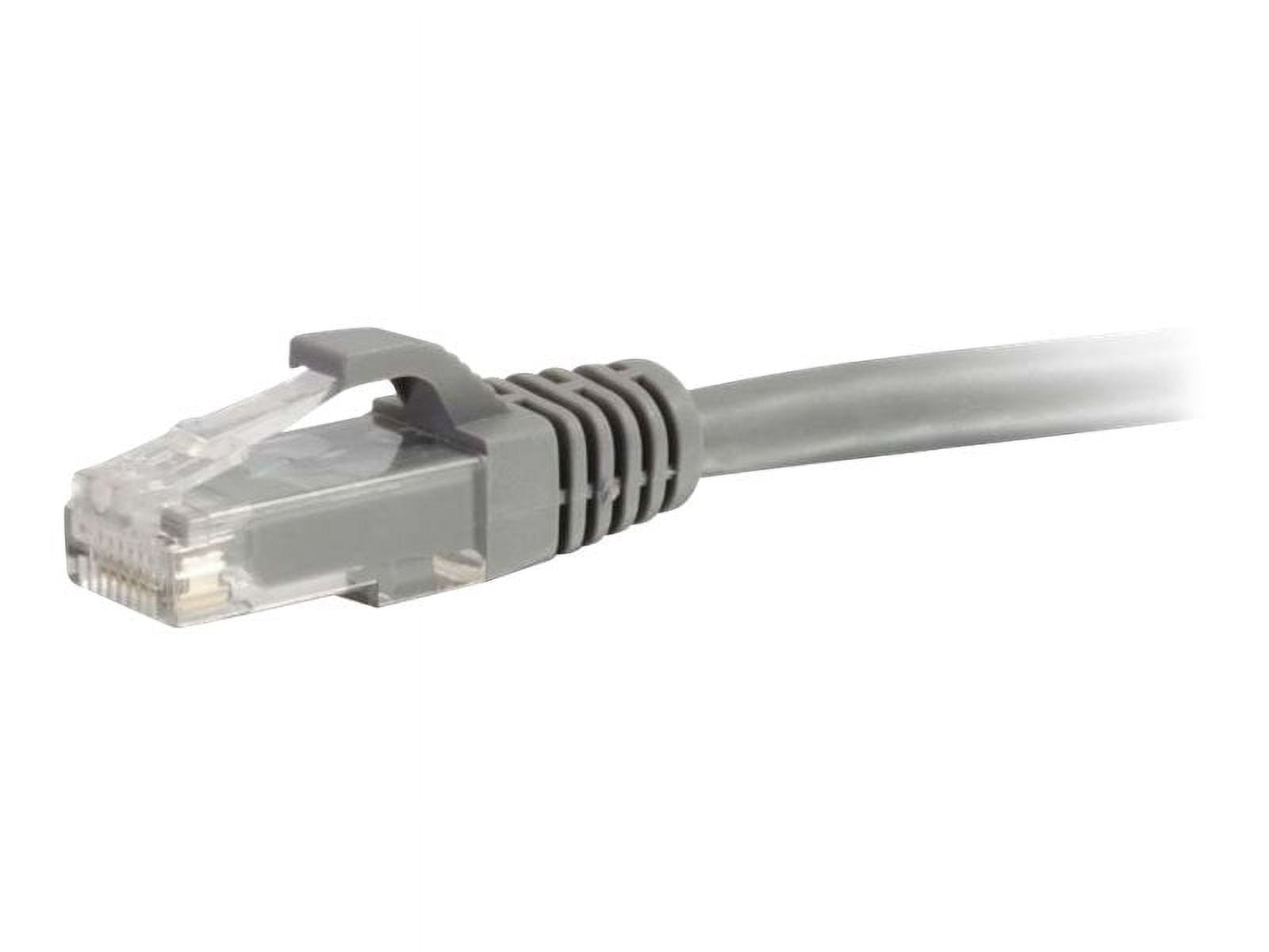 C2G 14ft Cat6 Snagless Unshielded (UTP) Network Patch Ethernet Cable - Gray - patch cable - 14 ft - gray