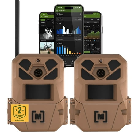 Moultrie Edge 3 Cellular Trail Camera - 2 Pack