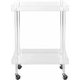 thumbnail image 2 of SAFAVIEH Healy Modern Glam Acrylic Kitchen Cart, Clear, 2 of 4