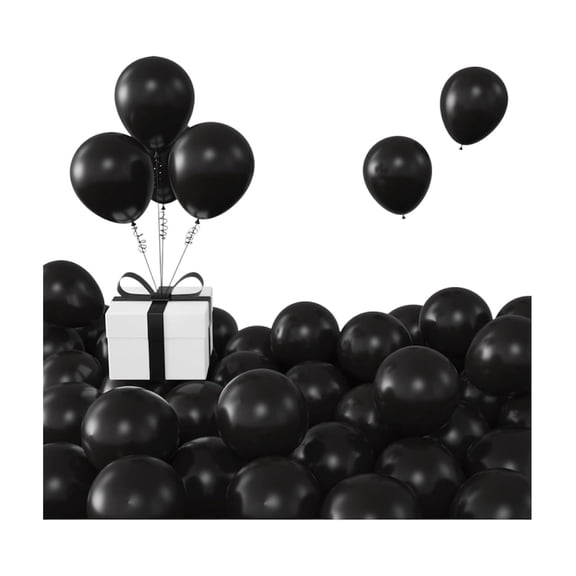 Metallic Chrome Latex Balloons 50 Pack 12 Inch