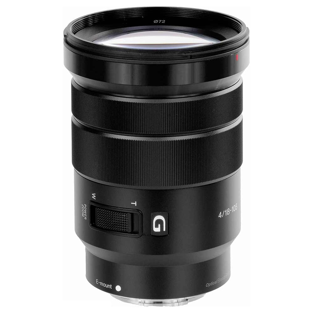 Sony E PZ 18-105mm f/4 G OSS Lens + UV Filter+ + Hood + Lens Pouch