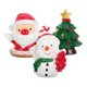 thumbnail image 3 of 3pcs Mini Santa Snowman Xmas Tree Figurine Miniature Resin Figurine Micro Landscape Ornament For Xmas Home Party Cake Toppers Decorations, 3 of 3