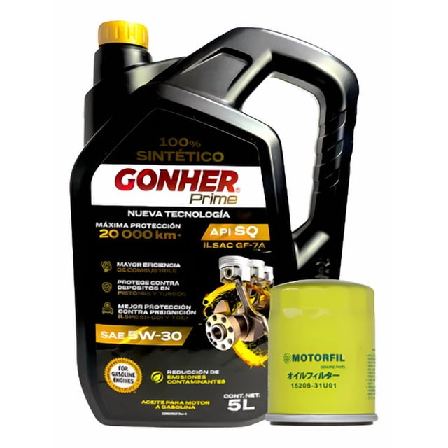 Kit Cambio Aceite 5w30 Honda Element 2007-2011 L4 2.4l