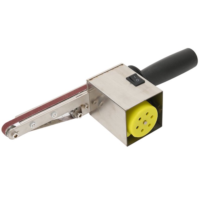 Belt Polisher,Belt Sander Mini Electric DIY Grinding Machine Belt Grinding Machine True to Its Promise