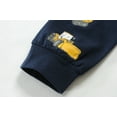 thumbnail image 6 of Little Hand Boys 100% Cotton Pajamas Excavator Long Sleeve Pjs Sleepwear 7T, 6 of 7