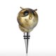 thumbnail image 3 of Tapón de búho Tapón de botella de vino Material de hierro Sello hermético Decorativo Gato Tooarts  escultura de hierro, 3 of 7
