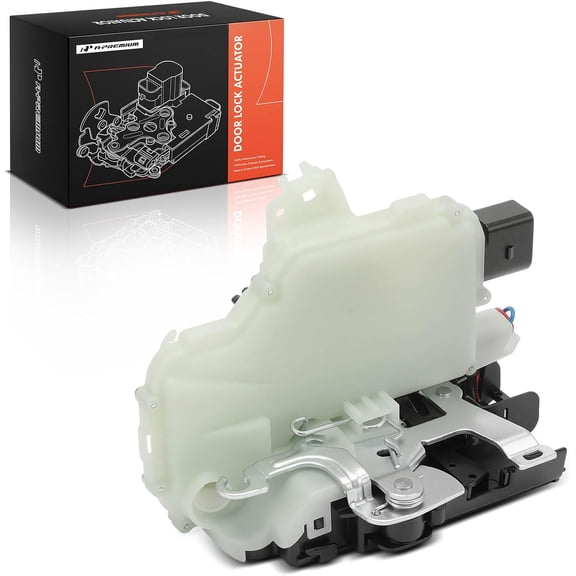 A-Premium Front Right Passenger Side Door Lock Actuator Compatible with Volkswagen Jetta 1999-2005, Golf 1999-2006, Beetle 1999-2010, Passat 2000-2005, GTI 2006-2007