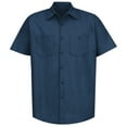 thumbnail image 2 of Red Kap Men's Short Sleeve Industrial Work Shirt, 2 of 5