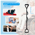thumbnail image 6 of Leetye Mei Leg Lifter Adjustable Strap Mobility Recovery Aid 37.4 to 57.14 Inch, 6 of 7