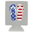 thumbnail image 2 of Flip Flop Stars and Stripes USA Can Coolie (White), 2 of 4