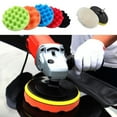 thumbnail image 4 of 8PCS Car Polishing Pads Waxing Buffing Pad Sponge Kit Set for Car Polisher Buffer Waxer Sander Polishing Waxing Sealing Glaze Including 5 Polishing Pads + 1 Woolen Buffer + 1 Adhesive Backer, 4 of 4