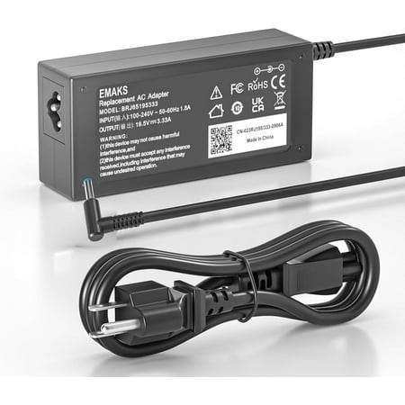 JJEAN-45W 65W Laptop Charger SK90A195231 for HP Pavilion 15-F:15-f111dx 15-f272wm 15-f211wm 15-f271wm 15-f233wm 15-f387wm 15-f211nr 15-f337wm 15-f224wm and More hp Laptop Power Supply Cargador Ac Ada