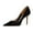 Black, variant on XYD Women Graceful Embroidery Lace Wedding Pumps Elegant Pointed Toe Stiletto High Heels Bride Party Shoes Size 7 Ivory
