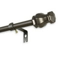thumbnail image 3 of 5/8" Dia Adjustable 28"-48" single curtain rod with Lizzie Finials - Antique Light Gold,(5713-284), 3 of 3
