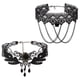 thumbnail image 1 of 2 gargantillas de encaje, collar con colgante vintage, accesorios de cadena punk para mujer, 1 of 6