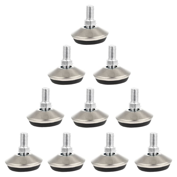LAMIRO Levelers Furniture Feet Leg Leveling Adjustable Table Swivel Legs Chair Heavy Duty Leveler Leveller Foot Cabinet Metal