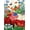 Red, variant on Patriotic Red Truck Celebrate The USA Double Sided America Floral Daisy House Flag Outdoor Yard Flag 28" x 40"
