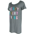 thumbnail image 2 of Not a Morning Person  Merry Everything Short Sleeve Night Shirt (Women's Plus), 2 of 5