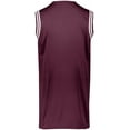 thumbnail image 5 of Holloway Sportswear XL Retro Basketball Jersey Maroon/White 224076, 5 of 5