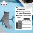 thumbnail image 2 of 6 Pairs of Women's Merino Wool Thermal Socks, Grays, #613-9-11-Gray, 2 of 7