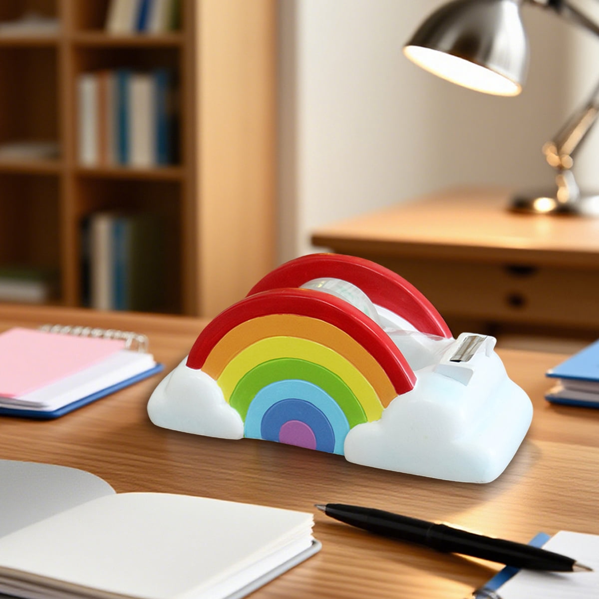 Novelty Tape Cutter Office Supplies,Resin Cartoon Animal Tape Dispenser Home Office Desk Accessories,Funny Stationery Gift Idea