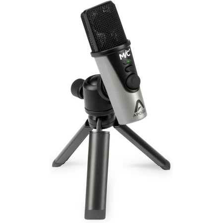Apogee MiC Plus - Studio Quality USB Microphone with Cardioid Condenser Mic Capsule  Built In Mic Pre-Amp & Zero-Latency Headphone Output price history on PriceWatchPro