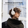 thumbnail image 4 of Restored Edifier W820NB Plus Hybrid Active Noise Cancelling Headphones - LDAC Codec - Hi-Res Audio Wireless & Wired - Fast Charge - Over Ear Bluetooth V5.2 Headphones for Travel/Home/Office- Ivory (Refurbished), 4 of 7