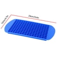 thumbnail image 2 of Homeholiday 160 Grids Mini Ice Cube Mold Home Ice Cubes Maker Silicone Making Mould Frozen Rectangle Tray, 2 of 8