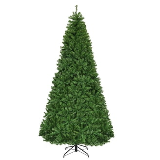 Costway 8 FT Artificial Xmas Tree with 1498 PVC Branch Tips 880