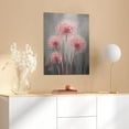 thumbnail image 6 of Art Print Pink Dandelion Canvas Wall Art Bathroom Decor Pink and Grey Posters for Room Aesthetic Wall Art Paintings Canvas Wall Decor Home Decor Living Room Decor Aesthetic 12x16inch(30x40cm) Unfram, 6 of 6