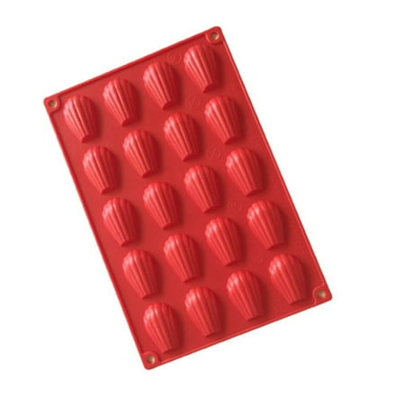 

Baking Cupcake Ice Cube Chocolates Handmade Mousse Cake Silicone Mold Madeleine Scallops Shell 9/20 Cavity 02