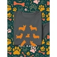 thumbnail image 3 of My Corgi Is Herding! Banner Sweatshirt Men -Image by Shutterstock, Male Small, 3 of 4