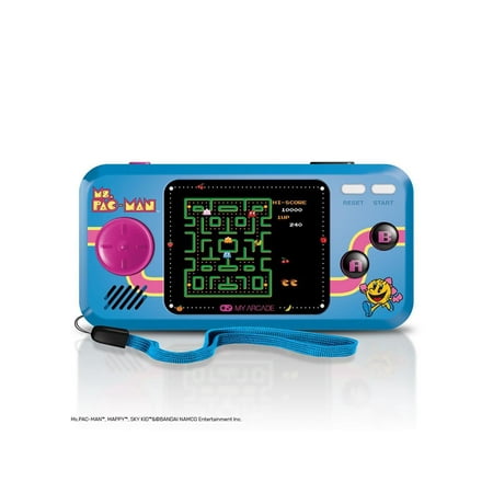 UPC: 0845620032426 | My Arcade MS. PAC-Man Pocket Player Portable Handheld with 3 Games: MS.PAC-Man Sky Kid & MAPPY