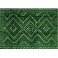 thumbnail image 1 of Ahgly Company Indoor Rectangle Southwestern Emerald Green Country Area Rugs, 8' x 12', 1 of 4