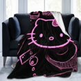 thumbnail image 6 of Hello Kitty Blanket, Super Soft Throw Blanket, Cozy Flannel Blankets For Boys Girls, Warm Blankets For Couch Sofa Bed, 60"X50", 6 of 9